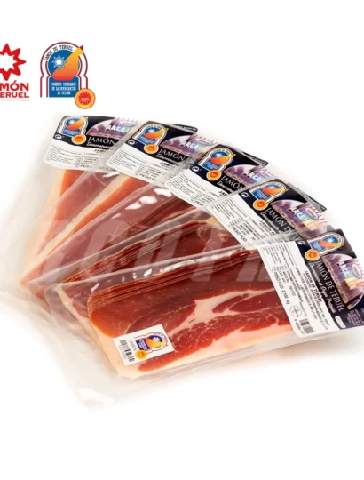 JAMÓN d.o Teruel fileteado 20x100grs.
